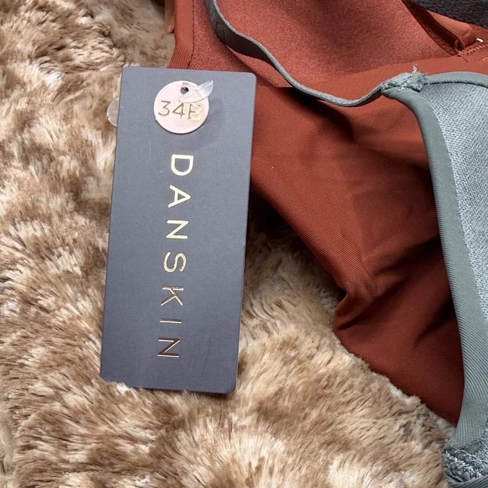 Danskin Women's Bralette Set - Green, Brown, Tan - Picture 5 of 6